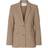 Selected Rita Classic Single Button Jacket - Camel