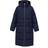 Tommy Hilfiger Women's Sateen Hooded Maxi Down Coat - Blue