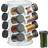 Relaxdays Rotatable 16-Jar Spice Rack