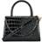 Olga Berg Nadia Top Handle Bag - Black