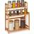 Relaxdays Bamboo 3-Tier Spice Rack