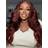 UNice 7x5 Glueles Body Wave Bleached Knots Wig 14 inch Reddish Brown