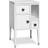 Mavis Abisko White Lacquer Sängbord 42x42cm