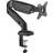 Essentials Single Spring Screen Arm Black