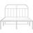 vidaXL Headboard White Sängram