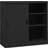 vidaXL 335953 Anthracite Förvaringsskåp 90x90cm
