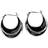 Pico Wibe Hoops - Silver/Black