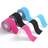Carehabi Kinesiology Tape, Sports Tape for Muscles, 5 m x 5 cm, 3 Rolls 1 x Blue, 1 x Pink, 1 x Black Kinesiology Tapes, Waterproof and Elastic for Sports