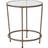 Flash Furniture Astoria Collection Clear/Brushed Gold Small Table 49.5x49.5cm