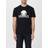 Versace Top T-shirt Med Tryk - Sort