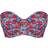 Curvy Kate Kitsch Bandeau Strapless Multiway Bikini Top - Floral Print Multicolour