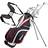 Wilson Stretch XL Golfbag Svart Röd Silver