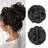 Shein Claw Clip Messy Bun Hair Piece Wavy Curly Hair Bun Clip In Claw