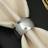 Shein 6pcs Minimalist High-End Honeycomb Texture Metal Rings Servettring 6st