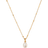 Syster P Treasure Single Necklace - Gold/Pearl