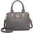 Miss Lulu Handbag - Grey