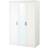 IKEA Songesand White Wardrobe 120x191cm