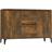vidaXL Engineered Wood Smoked Oak Skænk 104x70cm