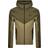 Nike Sportswear Tech Fleece Windrunner Zip Up Hoodie For Men - Neutral Olive/Medium Olive/Black