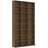 vidaXL 815092 Brown Oak Book Shelf 177.5cm