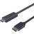 Nordic DPHM-N1020 Displayport 1.2 - HDMI M-M 2m