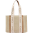 Chloé Woody Medium Tote Bag - Beige