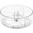 mDesign Lazy Susan Rotating Plate