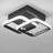 EIDISUNY Modern 22W Cool Ceiling Flush Light