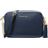 Michael Kors Jet Set Medium Pebbled Leather Crossbody Bag - Navy