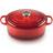 Le Creuset Cerise Signature Cast Iron Oval med låg