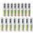 EBL AA 2300mAh & AAA 800mAh Rechargable Batteries 16-pack