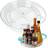 Skupro Lazy Susan Rotating Spice Rack Cupboard Organiser