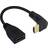 Nordic HDMI-408 HDMI - HDMI Angled Down Adapter M-F 0.2m 0.2m