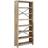 vidaXL 345082 Brown Bokhylla 200cm