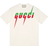 Gucci Brand Print T-shirt - White