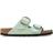Birkenstock Arizona Big Buckle Natural Leather Patent - High Shine Surf Green