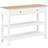 vidaXL 110x35x80cm White/Wood Skænk 110x80cm
