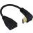 Nordic HDMI-409 HDMI - HDMI Angled Up Adapter M-F 0.2m