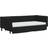 vidaXL Daybed Black Soffa 213cm 2-sits