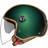 Nexx Y.10 Midtown Open Face Helmet - Green/Brown