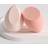 Shein Makeup Sponge Set Of 2, Hybrid Foundation Beauty Sponge For Seamless Liquid, Cream And Powder Application, Multicolor Makeup Sponge, Latex-free Dual-u