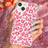Shein Leopard Clear Phone Case