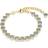 Swarovski Imber Tennis Bracelet - Gold/Blue