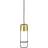 Bloomingville Gullak Gold/Black Pendant Lamp ∅ 10cm