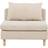 Venture Home Zero Beige Fåtölj Soffa 3-sits
