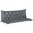 OutSunny Bench Cushion Grey Chair Cushions Grey (98x150cm)