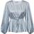 A View Luna Blouse - Light Blue