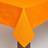 Homescapes Plain Tablecloth Orange