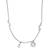 Nordahl Jewellery Space52 Necklace - Silver/Pearl