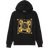 Versace Jeans Couture Foulard V Emblem Chain Logo Hoodie - Black